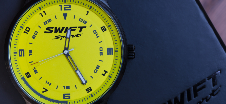 Vyhraj hodinky Suzuki Swift Sport v hodnote 65 €
