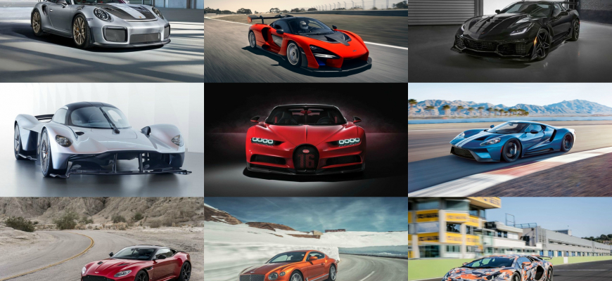 Top 10 najrýchlejších produkčných áut roka 2019