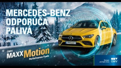 MERCEDES ODPORÚČA PALIVÁ OMV MAXXMOTION