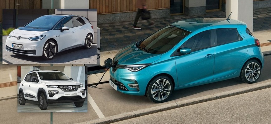 Najpredávanejší elektromobil je Renault Zoe. Do TOP 3 sa dostala aj Dacia Spring