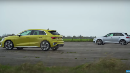 DRAG RACE AUDI S3 PROTI STARÉMU MODELU
