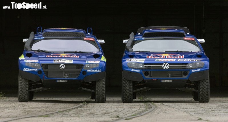 Volkswagen Race Touareg 2 v porovnaní s Volkswagen Race Touareg 3