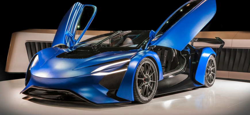 Čínsky hypercar AT96 TREV má cez 1000 k a dojazd 2000 km