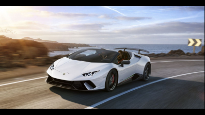 Naj auto na leto? Lamborghini Huracán Performante Spyder!