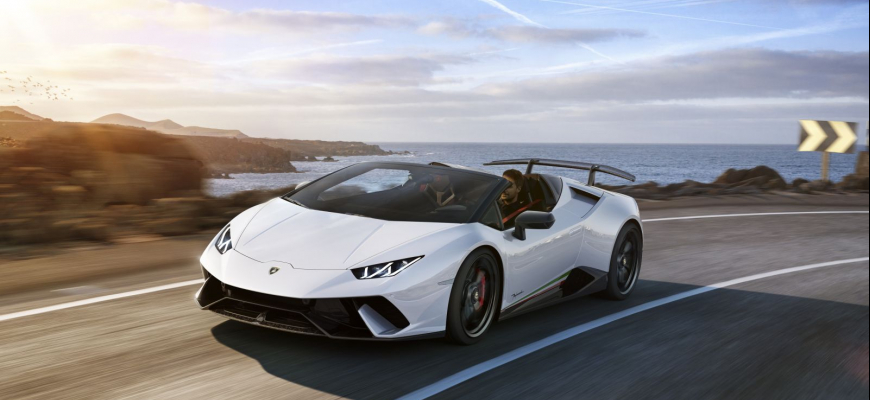 Naj auto na leto? Lamborghini Huracán Performante Spyder!