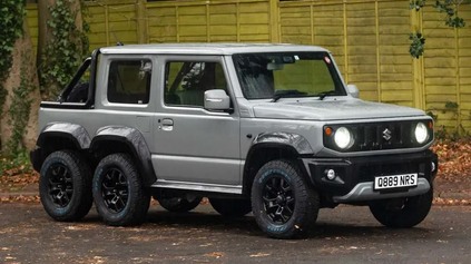 Suzuki Jimny 6x6? Vzorec nesedí, aj tak je to ale malý off-road s veľkým štýlom