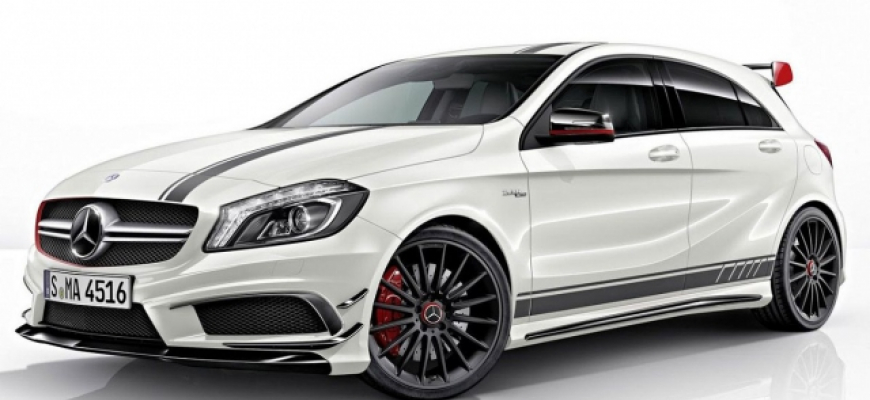 Ženevou sa prehnal poriadne rýchly Mercedes A45 AMG