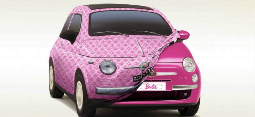 Barbie edition Fiat 500