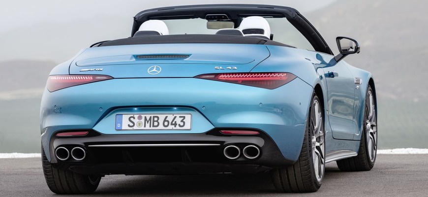 Nový Mercedes-AMG SL 43 sa vrátil ku koreňom. Základný model nedostal ani šesťvalec