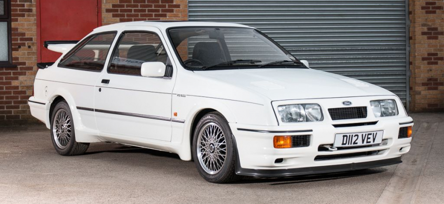 Táto Ford Sierra RS500 Cosworth je dvojnásobnou raritou