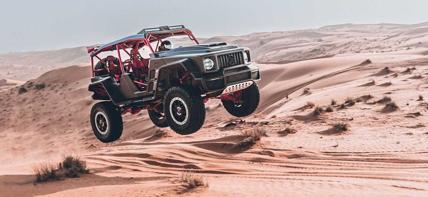 Brabus 900 Crawler je Mercedes-AMG G 63 na kokaínovej diéte s povolením jedine na offroad