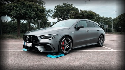 Mercedes CLA 45S AMG Shooting Brake 4x4 test