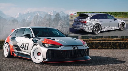 PRED PRÍCHODOM AUDI RS6 E-TRON V ROKU 2025 DORAZÍ EXTRA VYLADENÁ VERZIA AUDI RS6 GT AVANT