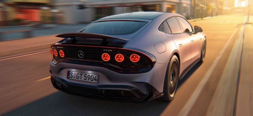 Nový Mercedes-AMG GT 53 zjednodušuje techniku GT 63, má polovičný výkon, ale aj dojazd 800 km