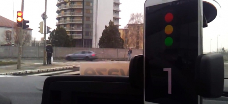 Aj v Bratislave funguje aplikácia, kde sa odpočítava červená na semafore