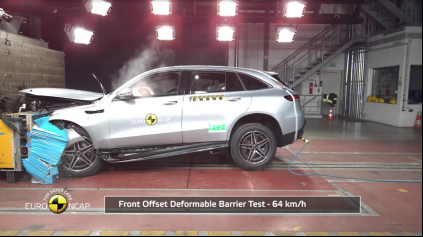 ĎALŠÍ TEST BEZPEČNOSTI ELEKTROMOBILU: MERCEDES-BENZ EQC EURO NCAP