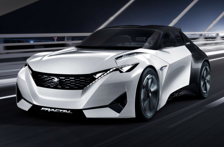 PEUGEOT FRACTAL S AUDIOM NOVEJ GENERÁCIE A 3D TLAČENÝM INTERIÉROM