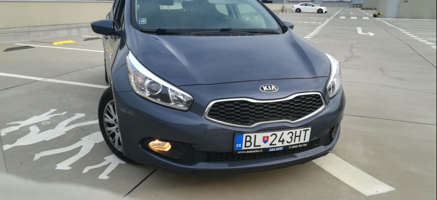 Test jazdenky KIA Ceed JD (2012 - 2018)