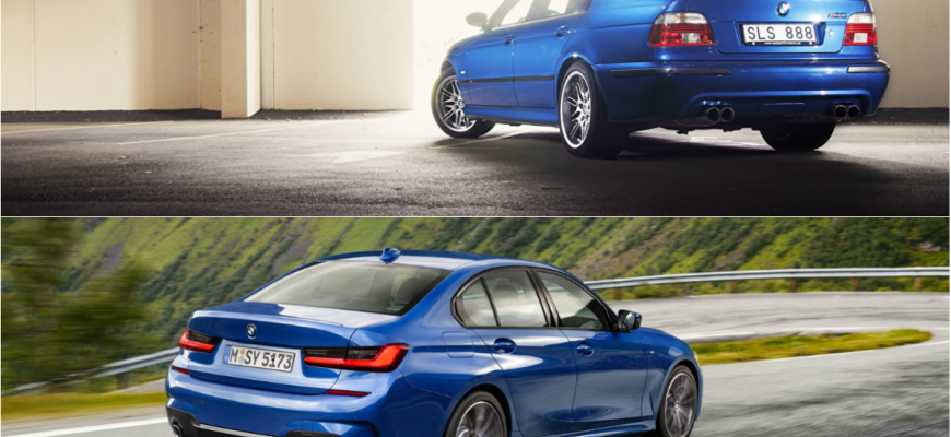 Rozmery BMW 3 znova narástli. Typ G20 je väčší než BMW 5 typ E39