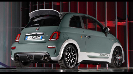 ABARTH 695 S NASTAVITEĽNÝM KRÍDLOM BUDE HVIEZDA SÚKROMNÝCH ZBIEROK