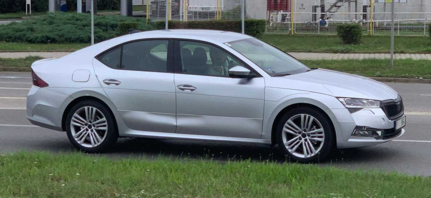 Škoda Octavia IV takmer bez maskovania. Tentoraz ako liftback