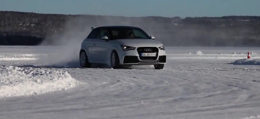 Chris Harris on cars: Jazda na ľade s Audi A1 Quattro
