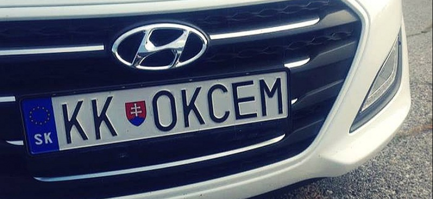 Výber: zaujímavé slovenské evidenčné čísla vozidiel