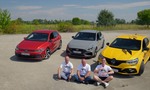 Rozlúčka s hothatchmi - Hyundai i30N, Renault Mégane RS a VW Golf GTI