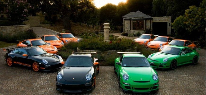 Rodinná seansa Ferdinanda Porsche