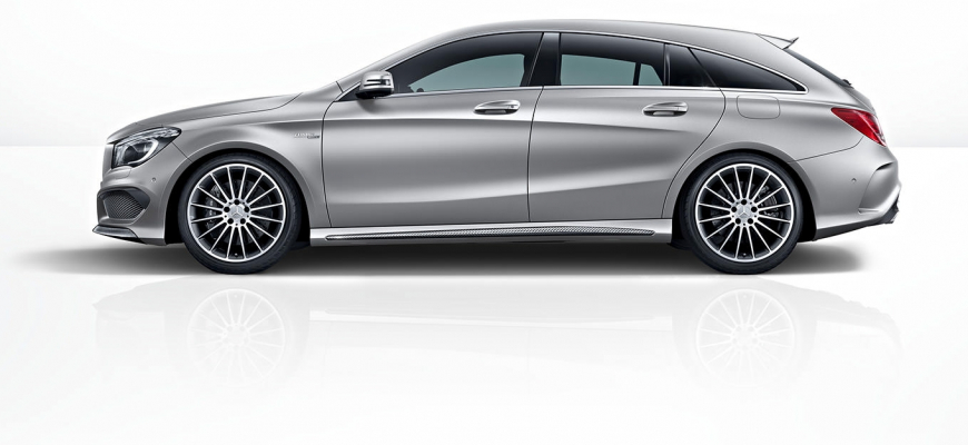 Mercedes CLA 45AMG Shooting Brake, 360 koní a praktický kufor