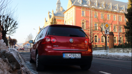 Test jazdenky Volkswagen Golf 5 (2003 - 2008)