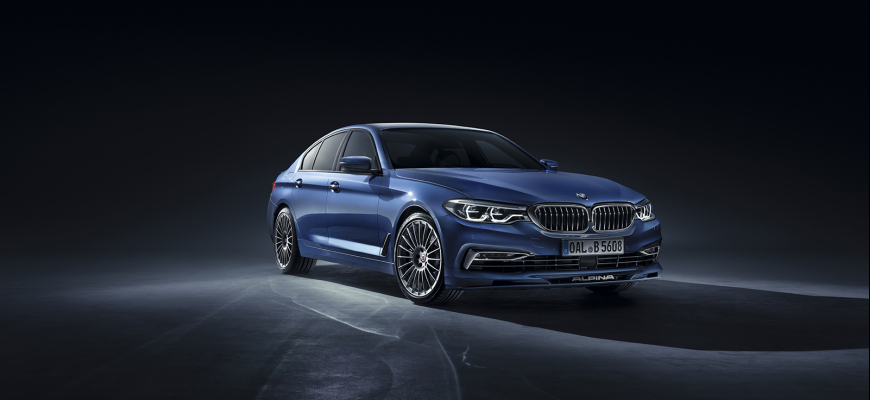 Alpina ukázala v Ženeve druhú novinku, model B5 Bi-Turbo