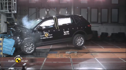 EURO NCAP SEAT TARRACO ZVLÁDLO NA 5 HVIEZD