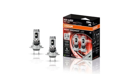 PRVÉ LEGÁLNE LED NÁHRADY VEĽKOSTI HALOGÉNOVEJ ŽIAROVKY: OSRAM NIGHT BREAKER LED SPEED H7