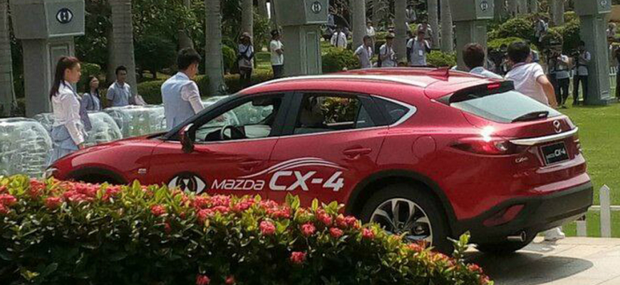 Mazda CX-4 odhalená s minimálnym maskovaním!