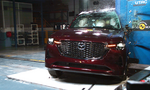 Mazda CX-80 v Euro NCAP dokázala, že menšia CX-60 je bezpečnejšia, ako ukázal jej nárazový test