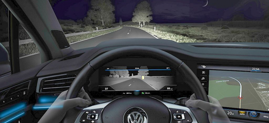 Nočné videnie už aj pre Volkswagen