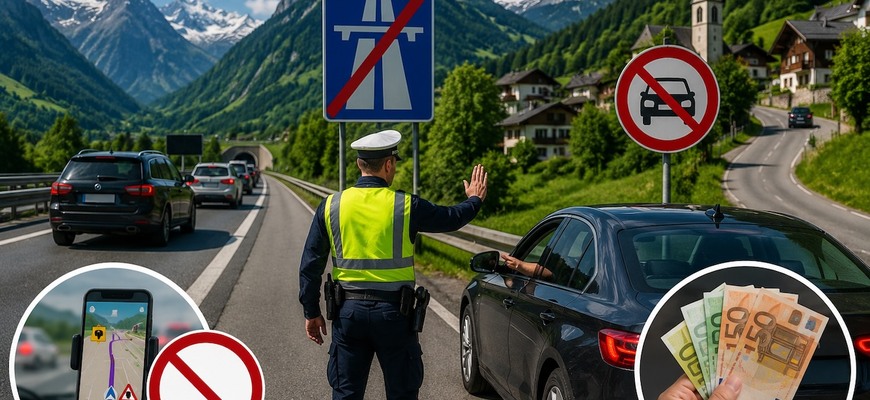 Rakúsko sa nebabre: za zákaz zjazdu z diaľnice hrozia pokuty