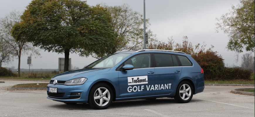 Test: VW Golf 7 Variant 2.0 TDI DSG Bluemotion HIGHLINE