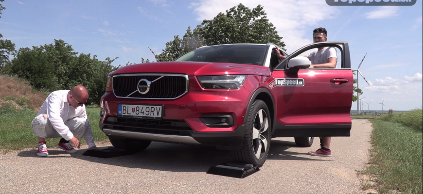 Volvo XC40 - test pohonu 4x4 inteligencie a rýchlosti