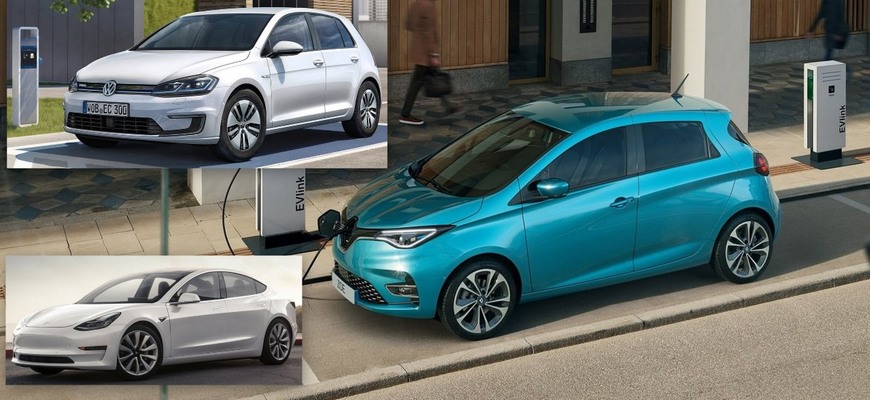 Najpredávanejšie elektromobily. Opäť vedie Renault, Tesla sa bije s VW