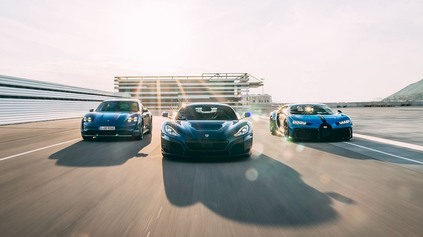 VZNIKLA SUPERZNAČKA? PORSCHE SPOJILO BUGATTI RIMAC V JEDNO. BUDÚ ROBIŤ IBA ELEKTROMOBILY?