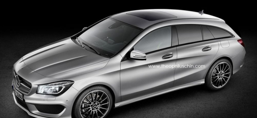 Mercedes prinesie CLA Shooting Brake už začiatkom roka 2015
