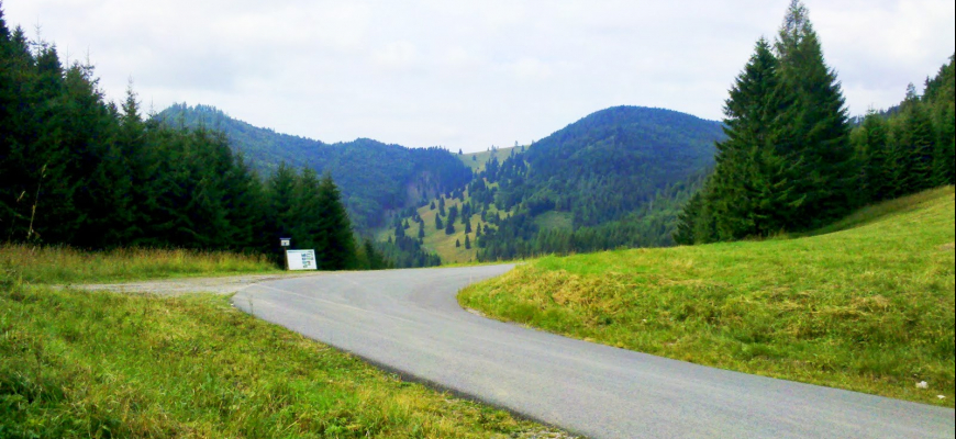 Najkrajšie cesty Slovenska: sedlo Kopanec