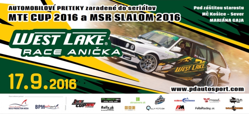 MTE Cup pokračuje ďalšími pretekmi, WestLake Race Anička