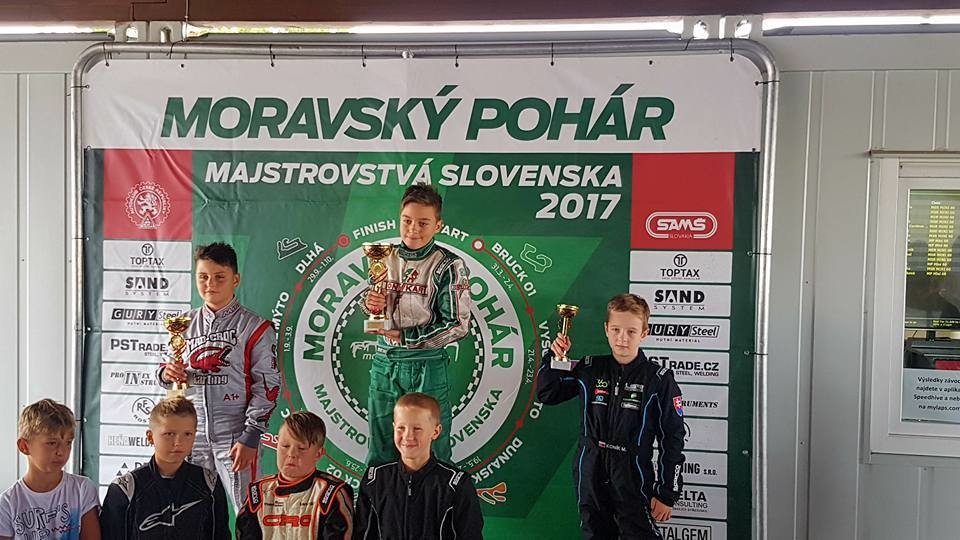 Matej Koník v ťažkých pretekoch MSR vo Vysokom Mýte na 3. mieste