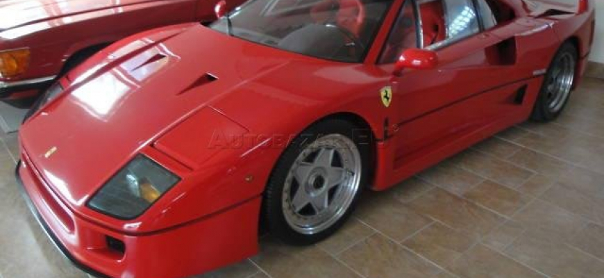 V Košiciach je na predaj absolútna rarita - Ferrari F40