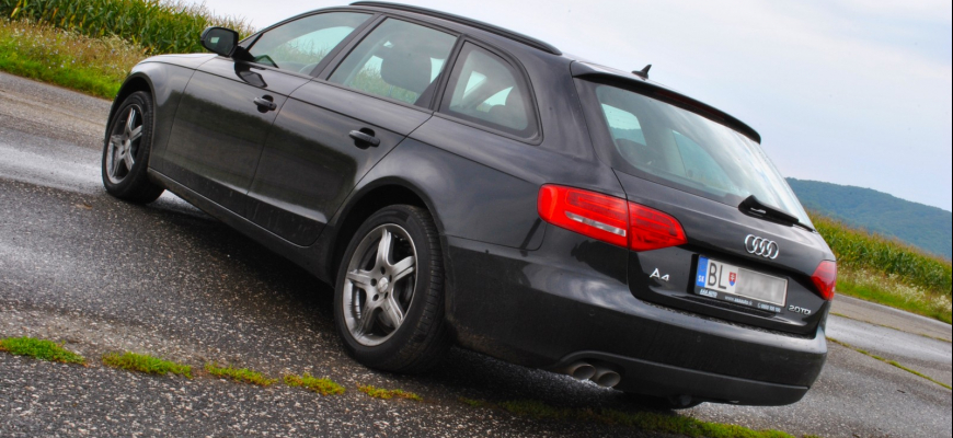 Test jazdenky Audi A4 (B8)