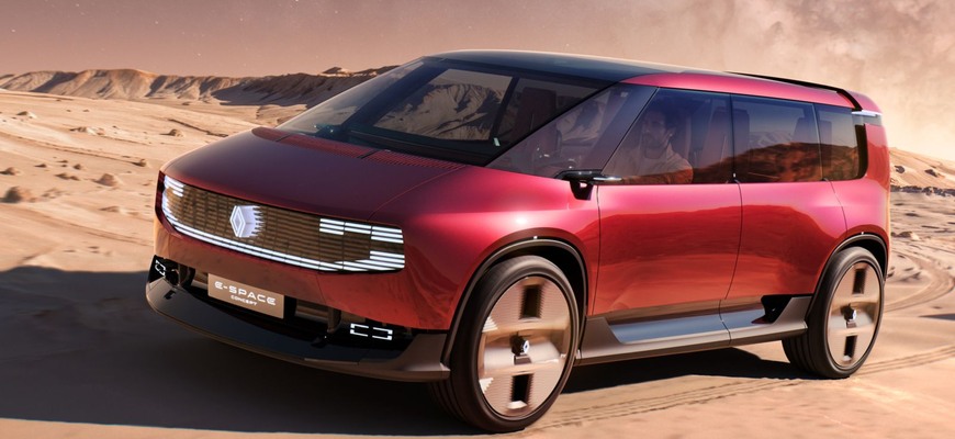 Dosť bolo SUV? Nový Renault E-Space naznačuje návrat ku klasickým minivanom
