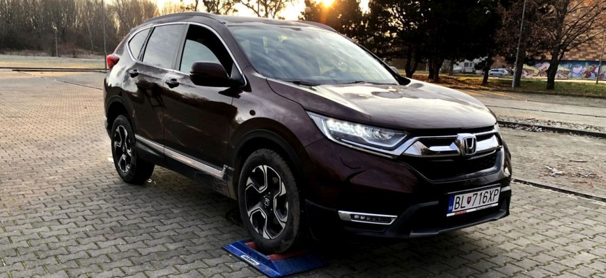 Honda CR-V 4x4 test